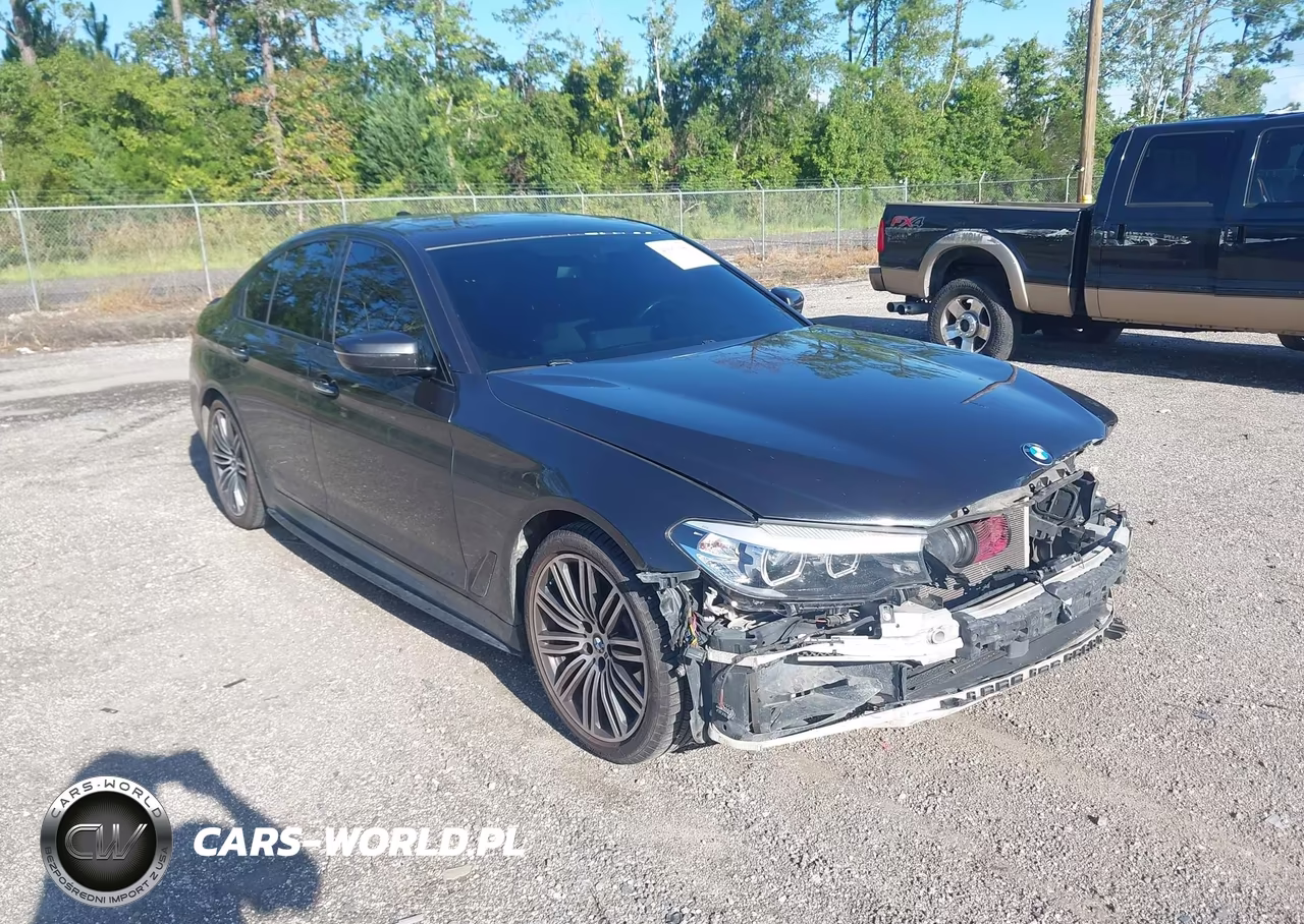 2018 BMW 540 I VIN:WBAJE5C54JWA92738 - 1