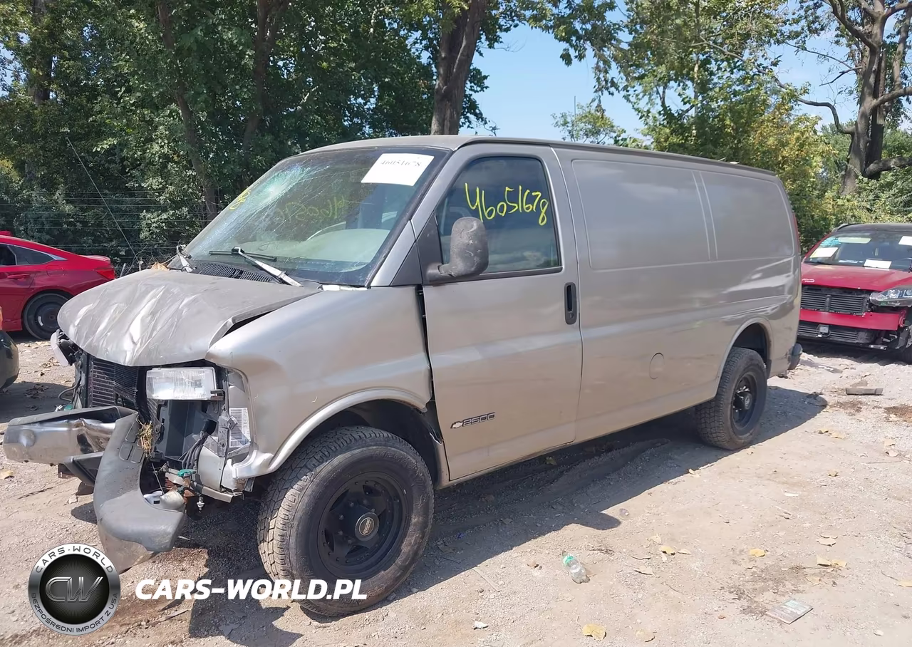 2001 Chevrolet Express VIN:1GCGG25R111153589 - 2