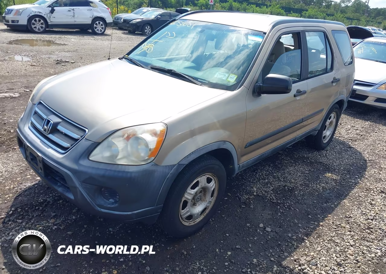 2005 Honda Cr-V Lx VIN:JHLRD785X5C053799 - 2