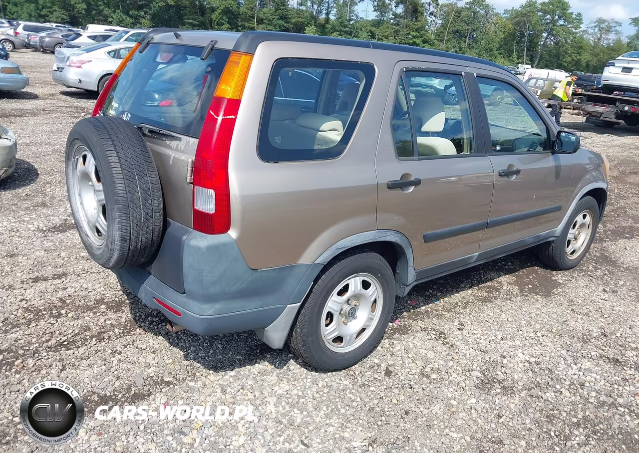 2005 Honda Cr-V Lx VIN:JHLRD785X5C053799 - 4