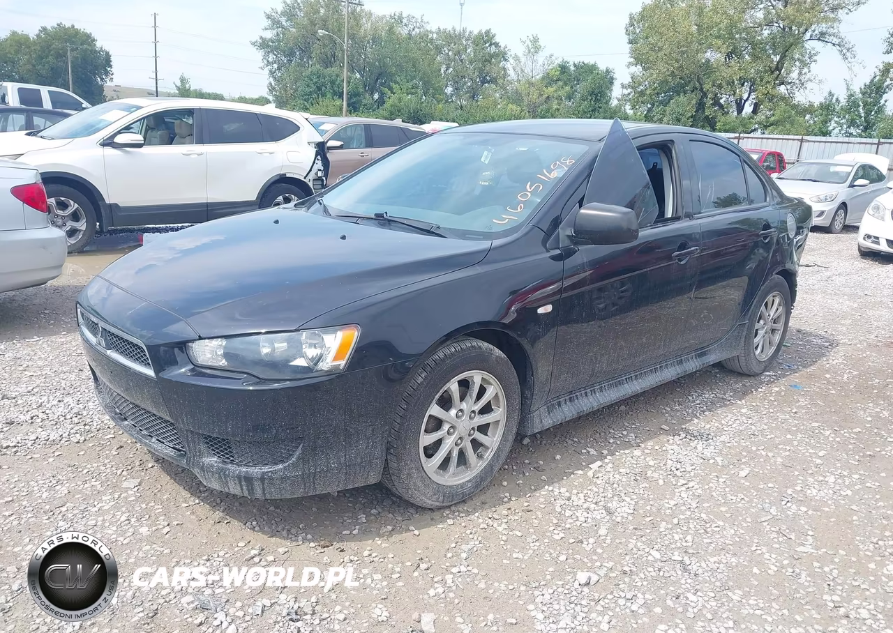 2012 Mitsubishi Lancer Es VIN:JA32U2FUXCU021324 - 2