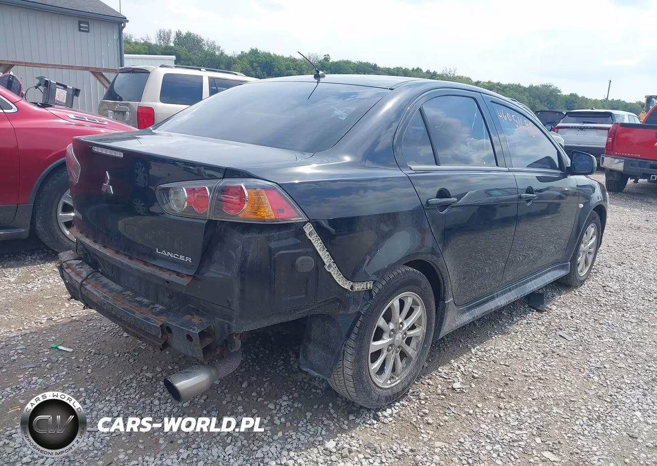 2012 Mitsubishi Lancer Es VIN:JA32U2FUXCU021324 - 4