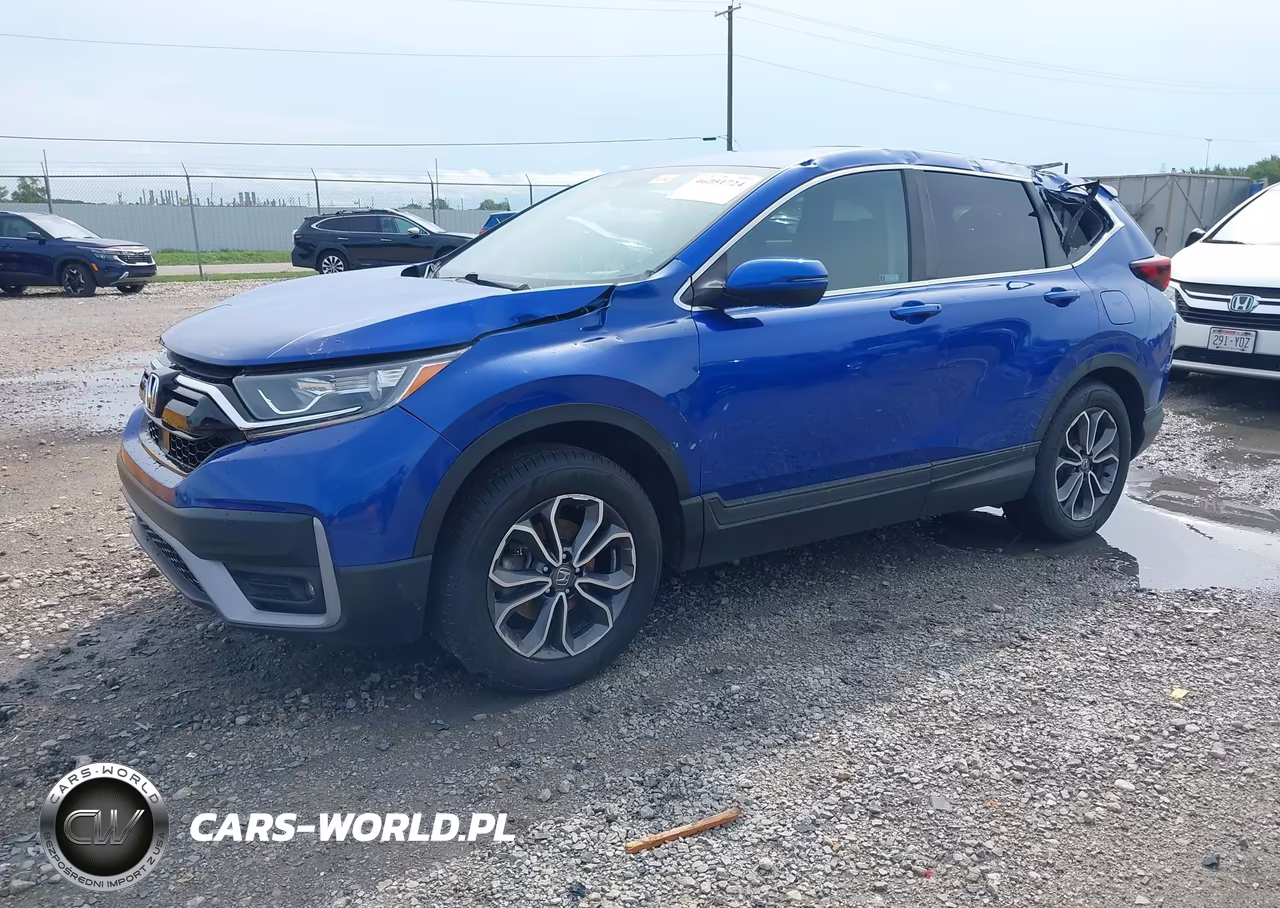 2021 Honda Cr-V Awd Ex VIN:7FARW2H55ME016952 - 2