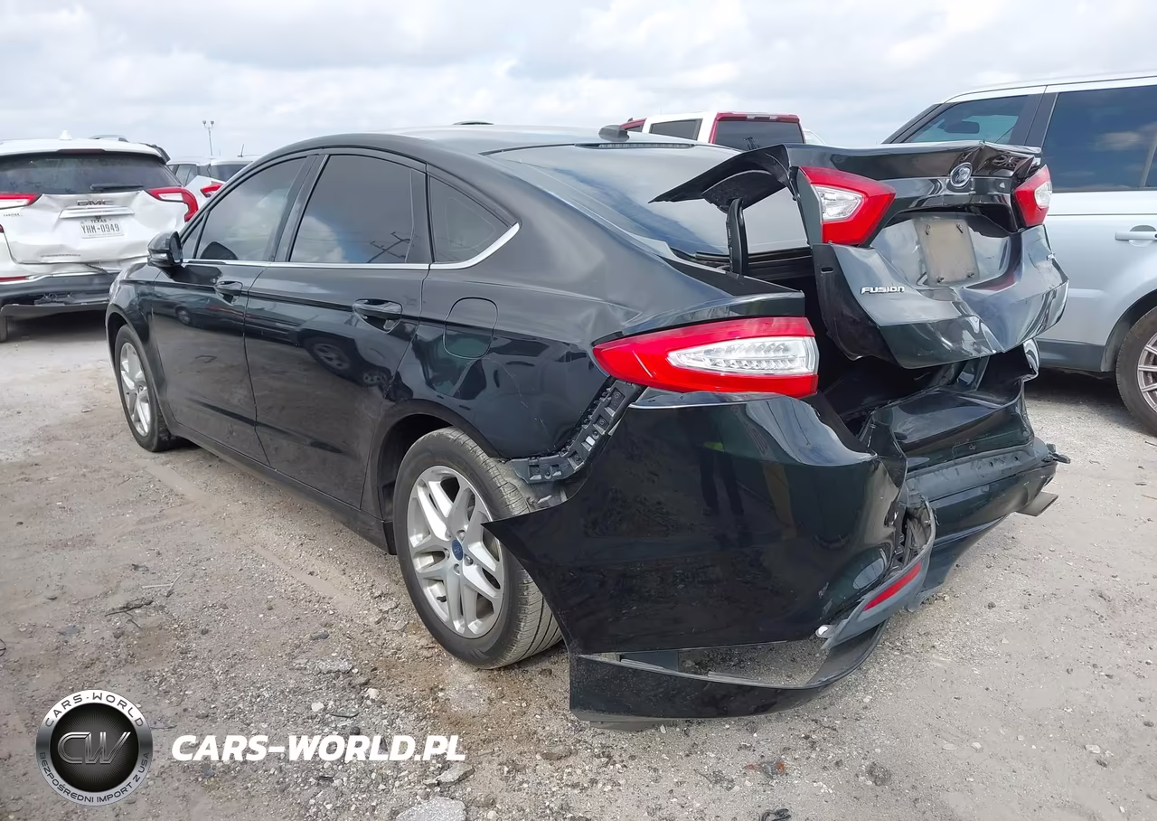 2014 Ford Fusion Se VIN:1FA6P0H75E5373445 - 3