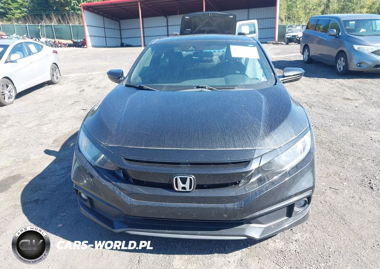 2019 Honda Civic Sport VIN:2HGFC4B86KH300282 - 12
