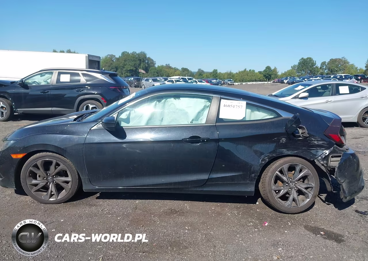 2019 Honda Civic Sport VIN:2HGFC4B86KH300282 - 14