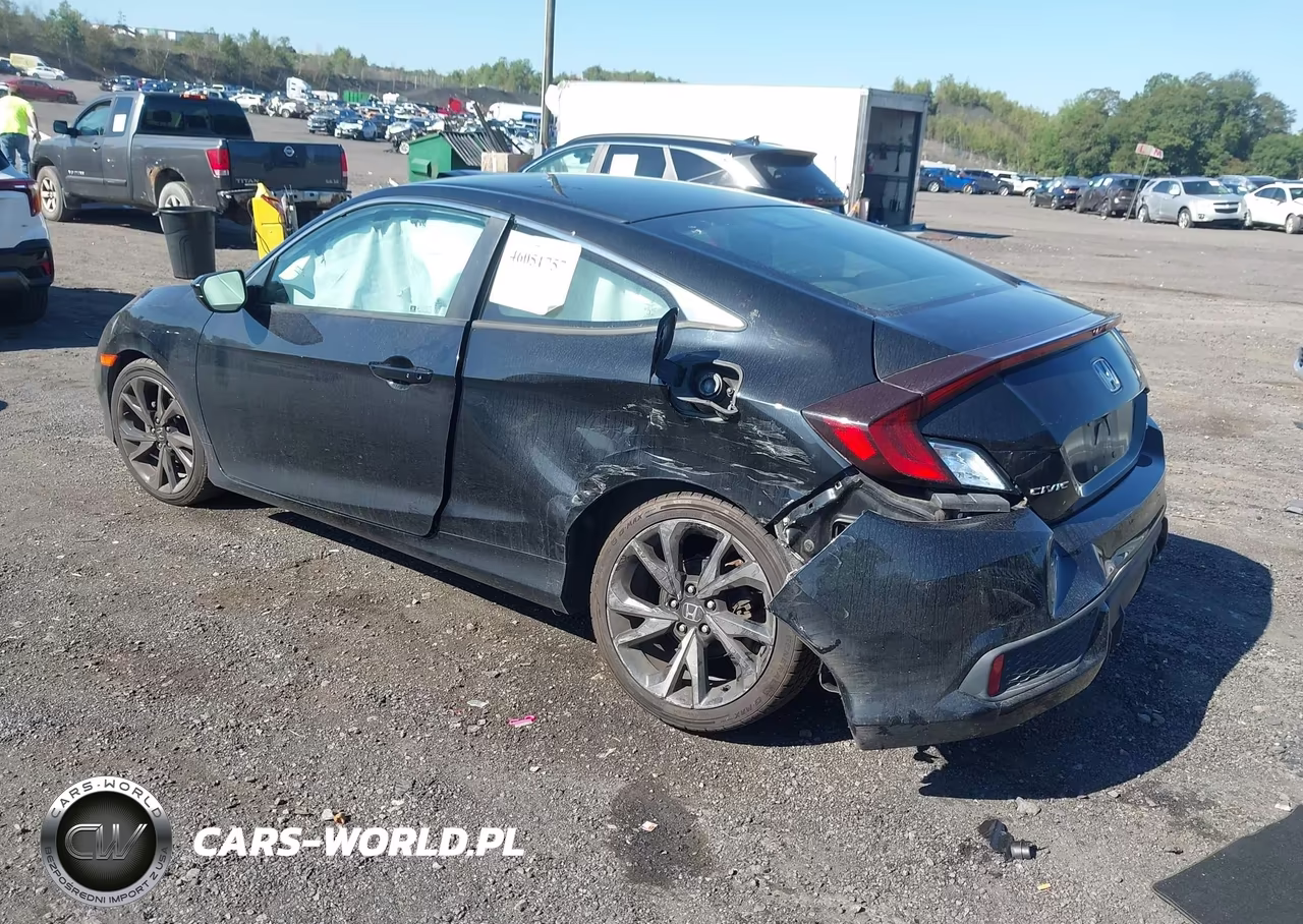2019 Honda Civic Sport VIN:2HGFC4B86KH300282 - 3