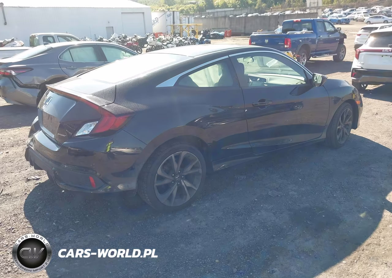 2019 Honda Civic Sport VIN:2HGFC4B86KH300282 - 4