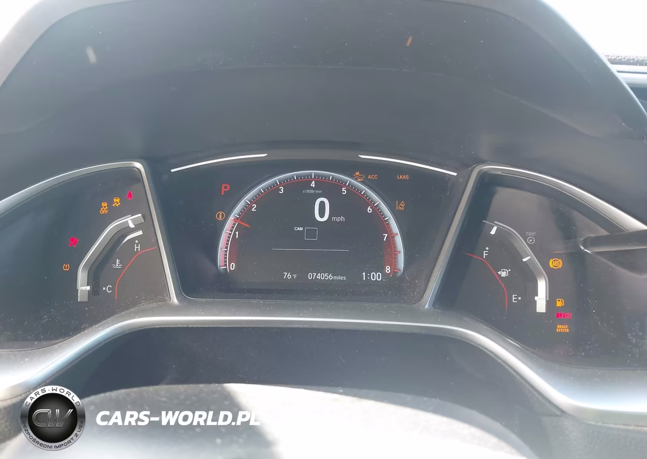 2019 Honda Civic Sport VIN:2HGFC4B86KH300282 - 7