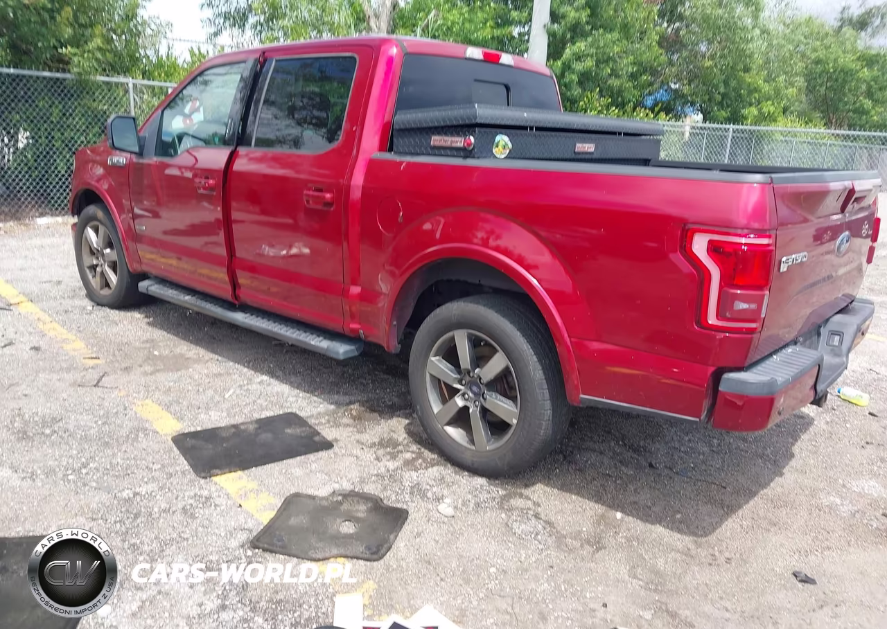 2017 Ford F-150 Lariat VIN:1FTEW1CG9HFA41903 - 3