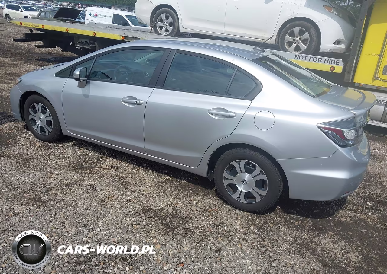 2014 Honda Civic Hybrid VIN:19XFB4F24EE201435 - 3