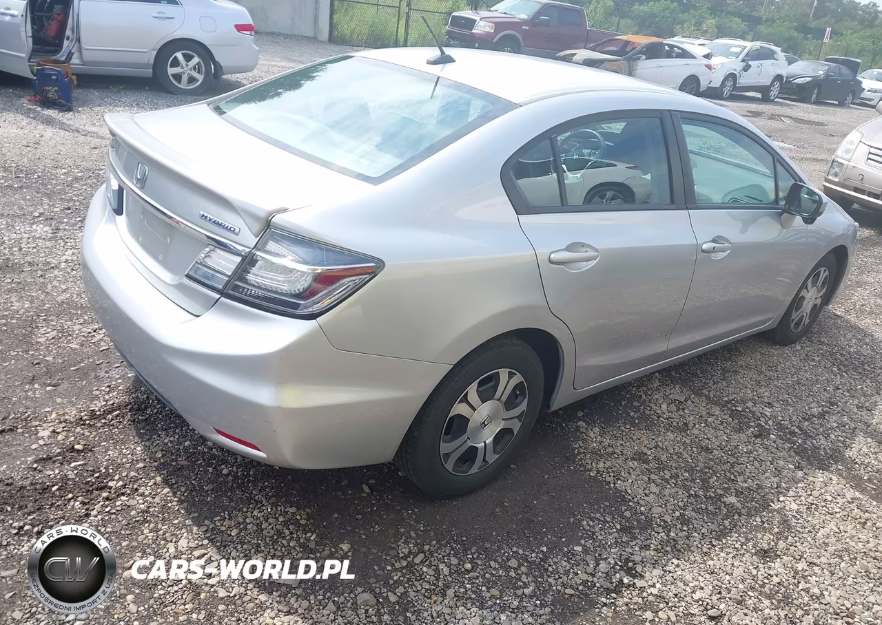 2014 Honda Civic Hybrid VIN:19XFB4F24EE201435 - 4