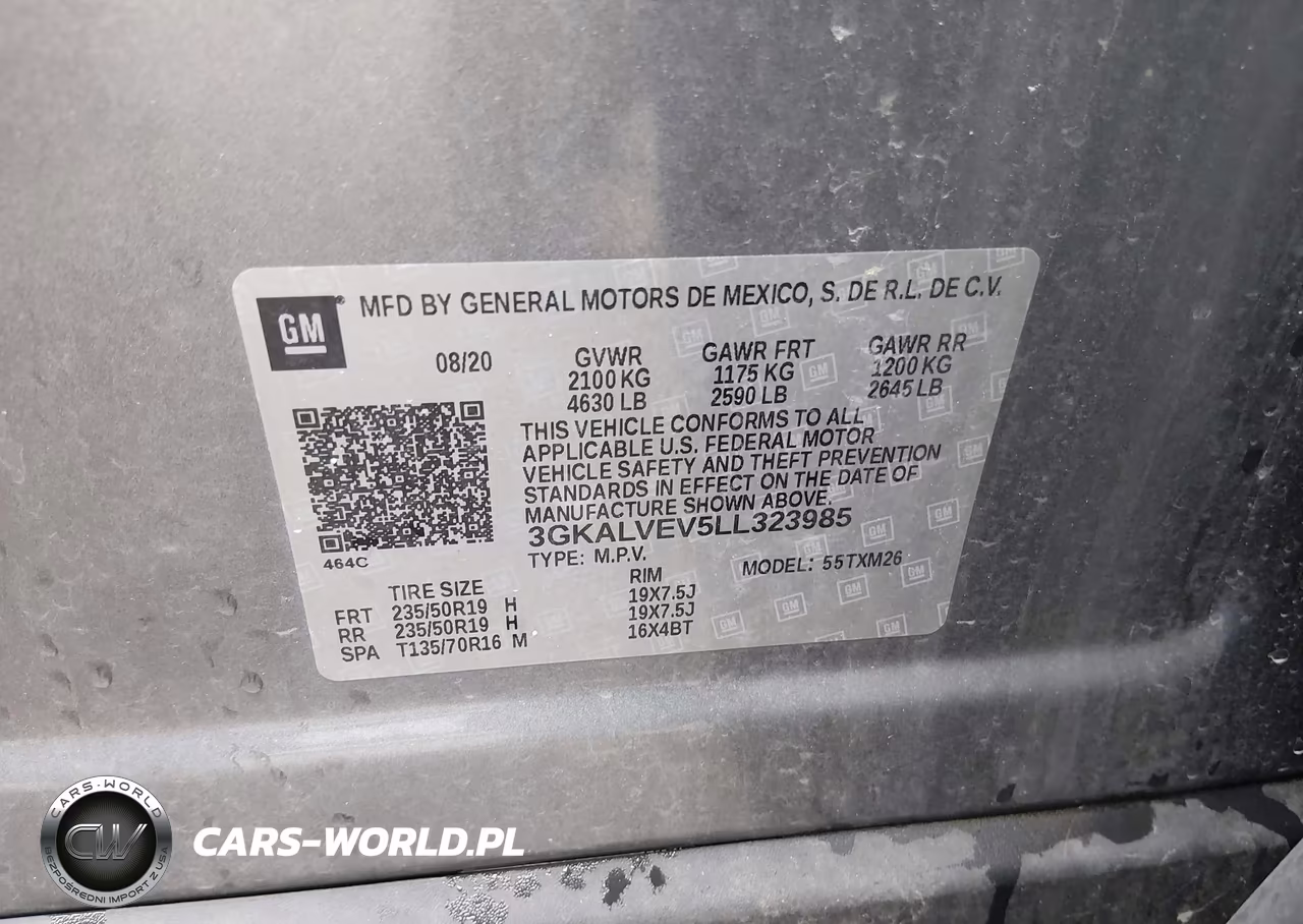 2020 GMC Terrain Awd Slt VIN:3GKALVEV5LL323985 - 9