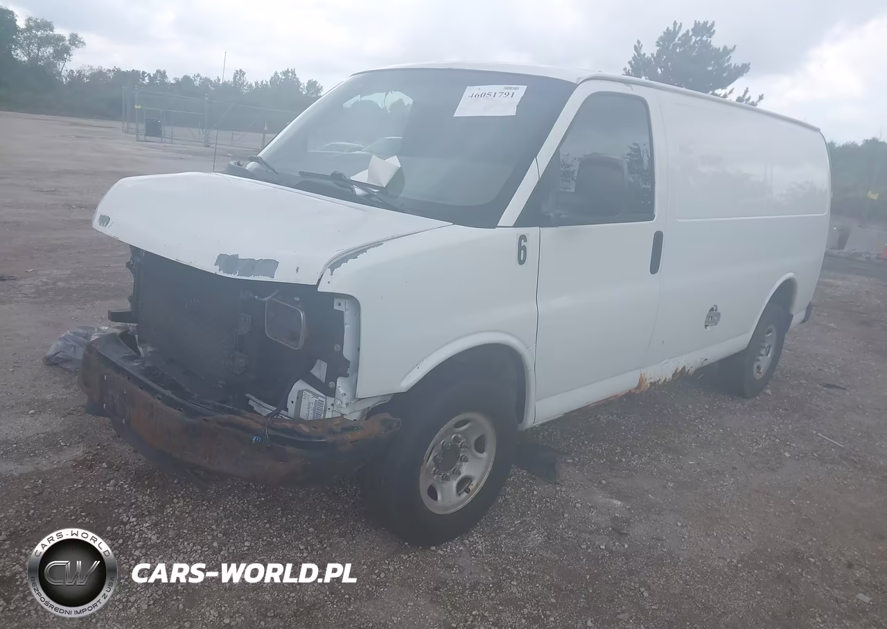 2009 Chevrolet Express 2500 Work Van VIN:1GCGG25C091124902 - 2