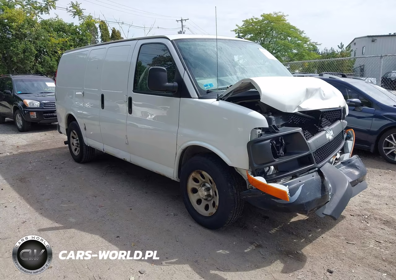 2013 Chevrolet Express 1500 Work Van VIN:1GCSGAFXXD1170459 - 1