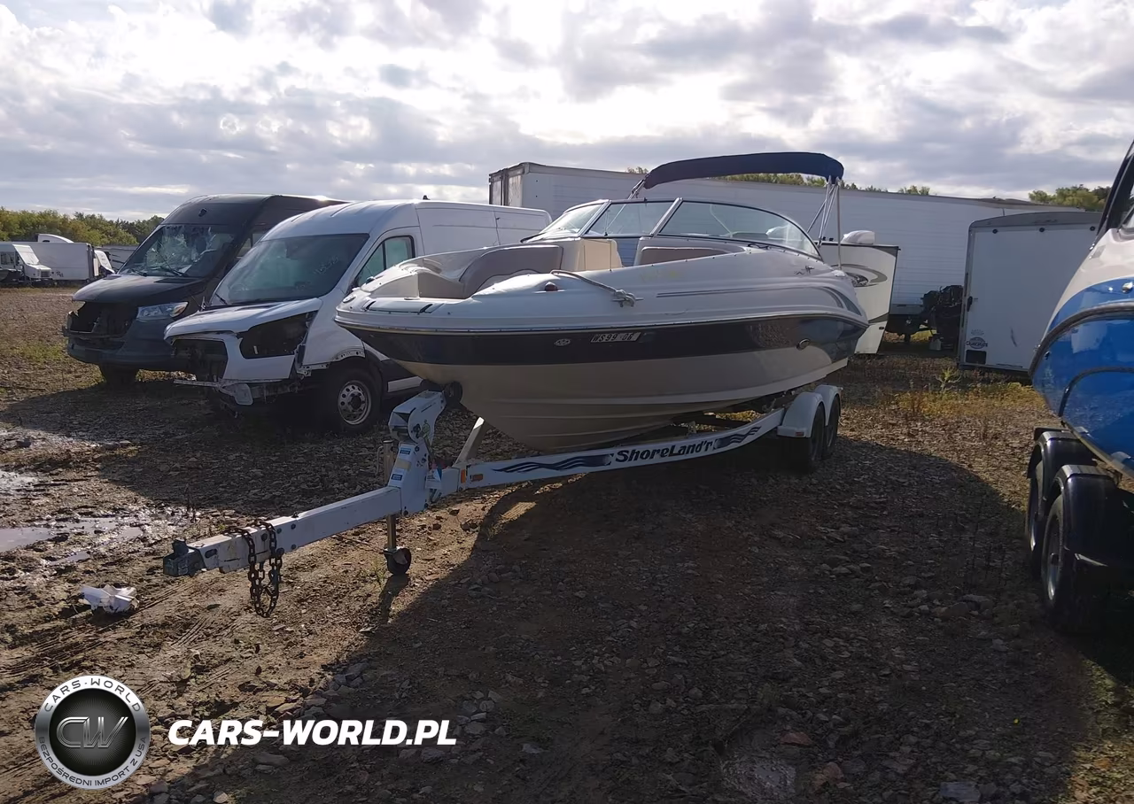 2003 Sea Ray Sundeck 220 Boat And Trailer VIN:SERV5962E303 - 2