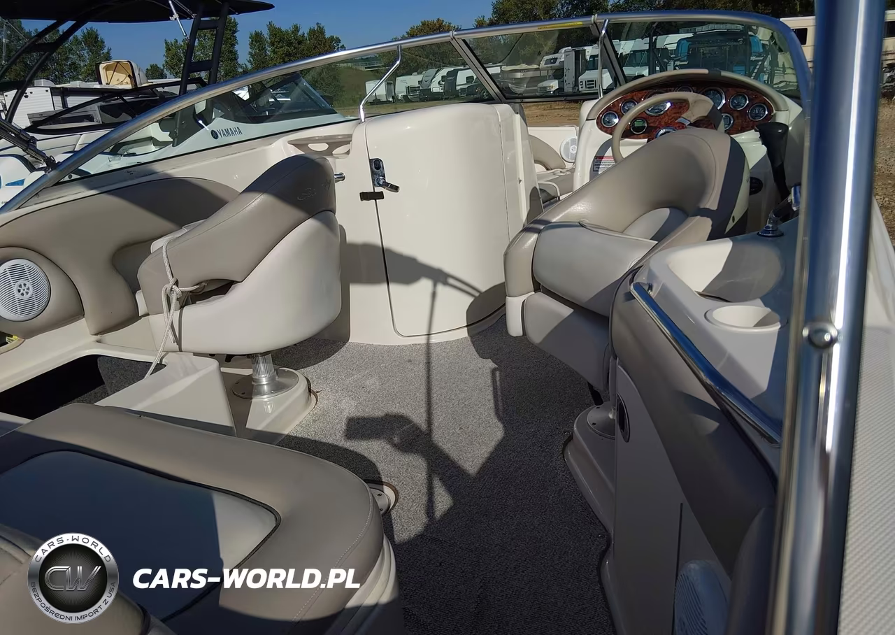 2003 Sea Ray Sundeck 220 Boat And Trailer VIN:SERV5962E303 - 5