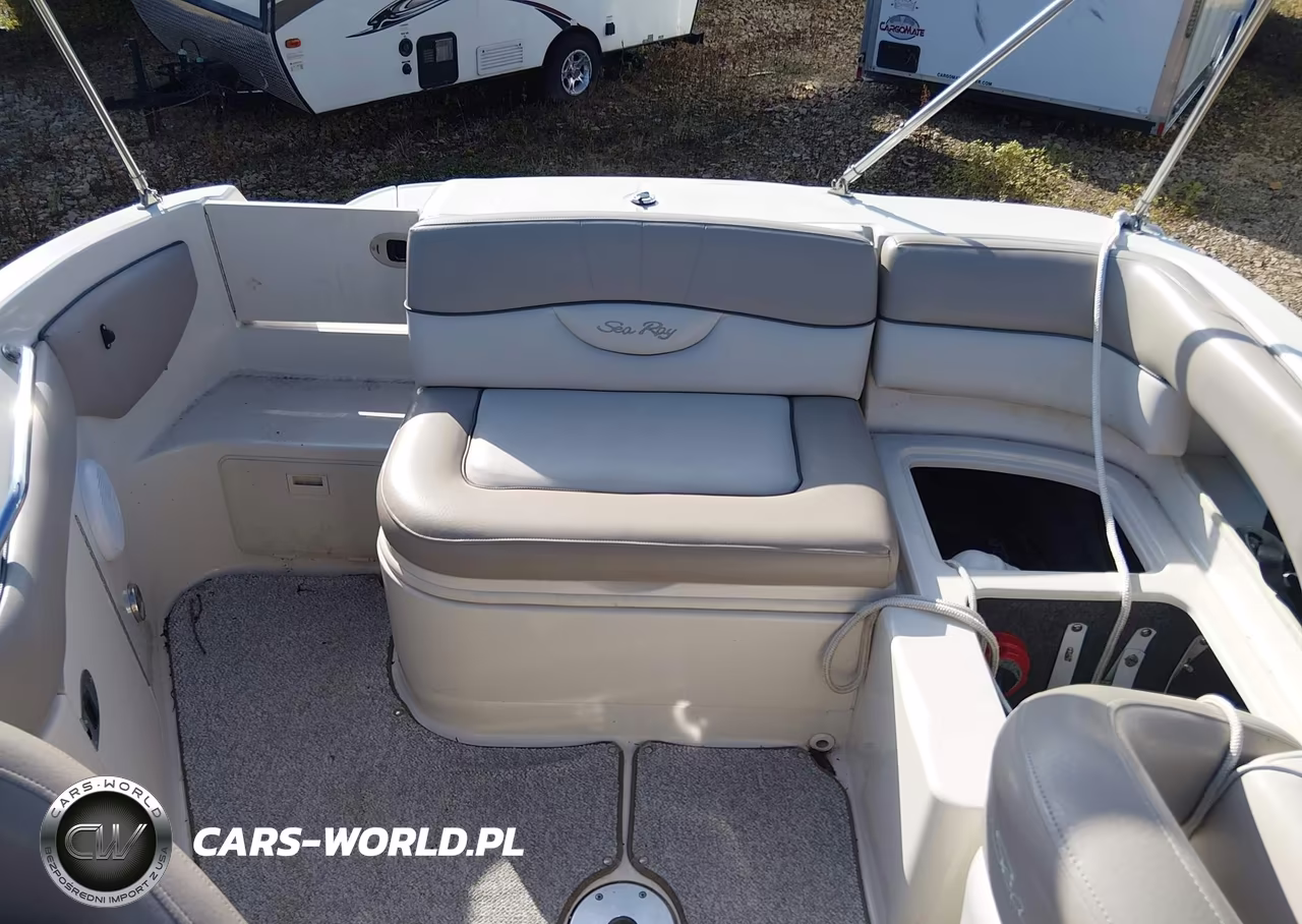 2003 Sea Ray Sundeck 220 Boat And Trailer VIN:SERV5962E303 - 8