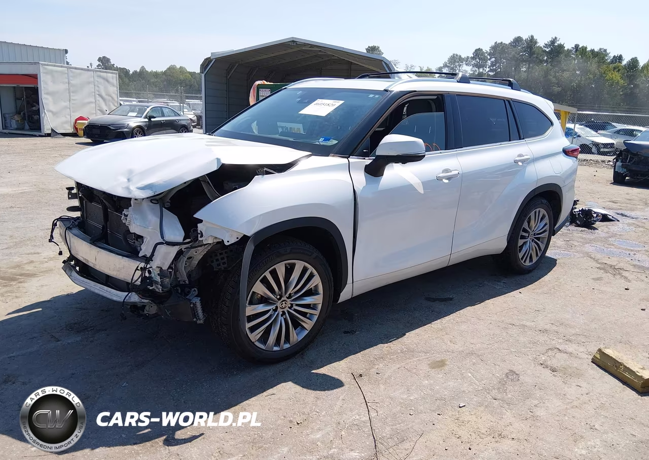 2023 Toyota Highlander Hybrid Platinum VIN:5TDFARAH7PS020432 - 2