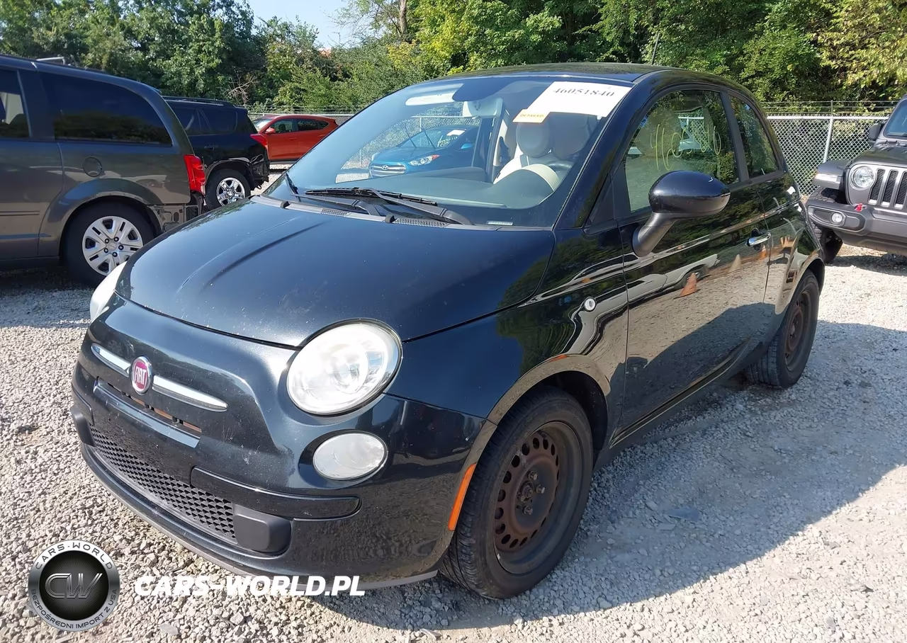 2013 Fiat 500 Pop VIN:3C3CFFAR5DT726283 - 2