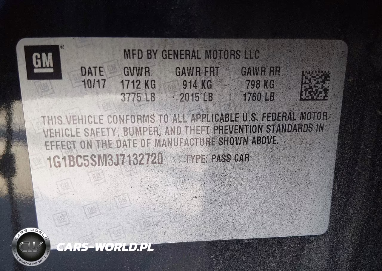 2018 Chevrolet Cruze Ls Auto VIN:1G1BC5SM3J7132720 - 9