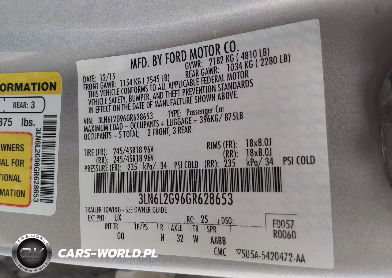 2016 Lincoln Mkz VIN:3LN6L2G96GR628653 - 9