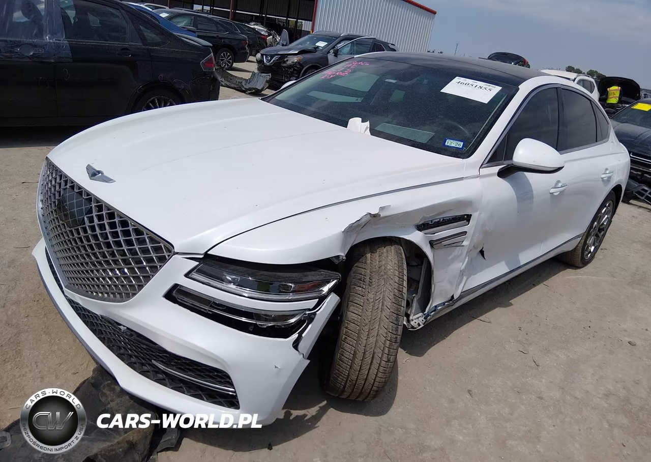 2022 Genesis G80 2.5T Rwd VIN:KMTGB4SC3NU112705 - 2