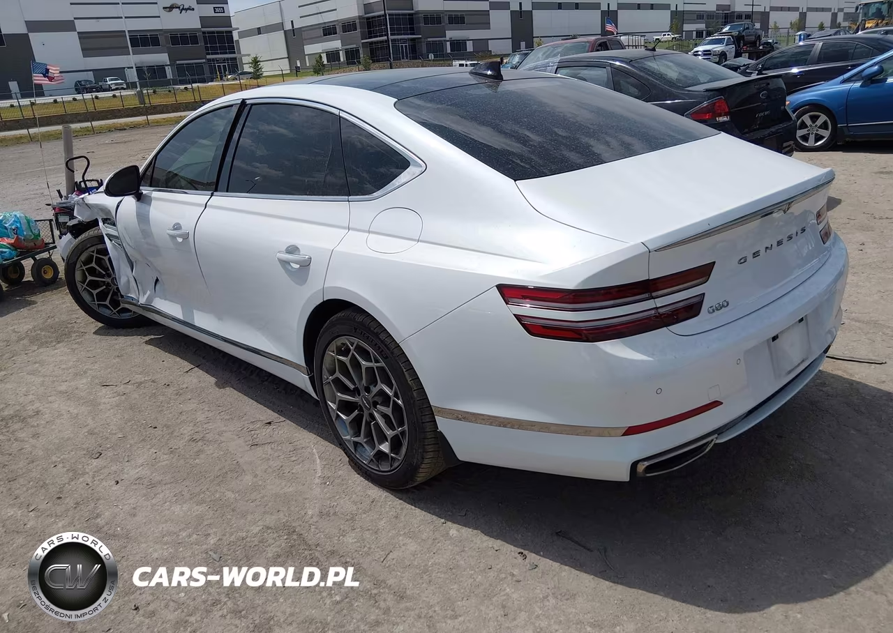 2022 Genesis G80 2.5T Rwd VIN:KMTGB4SC3NU112705 - 3