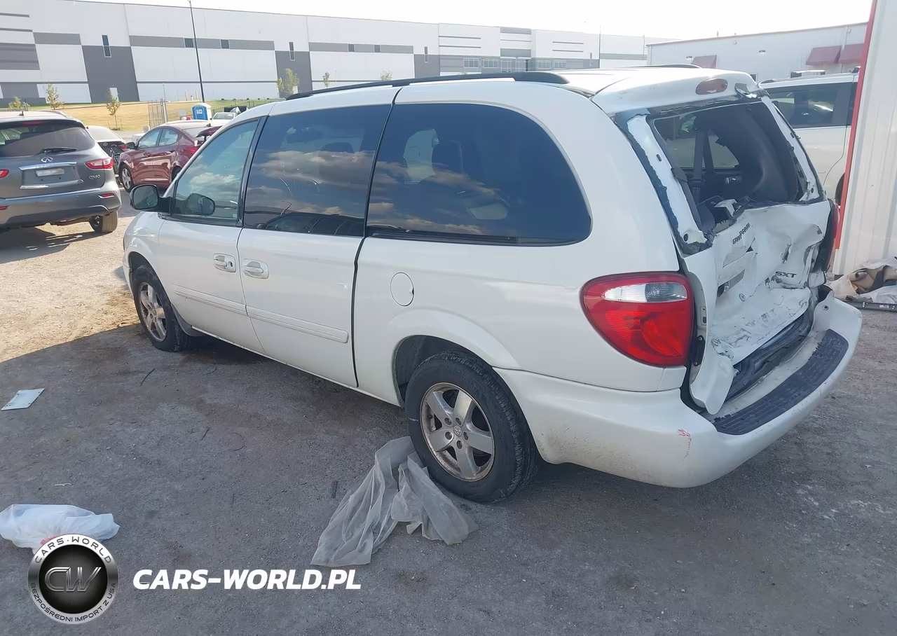 2007 Dodge Grand Caravan Sxt VIN:2D4GP44L97R241029 - 3