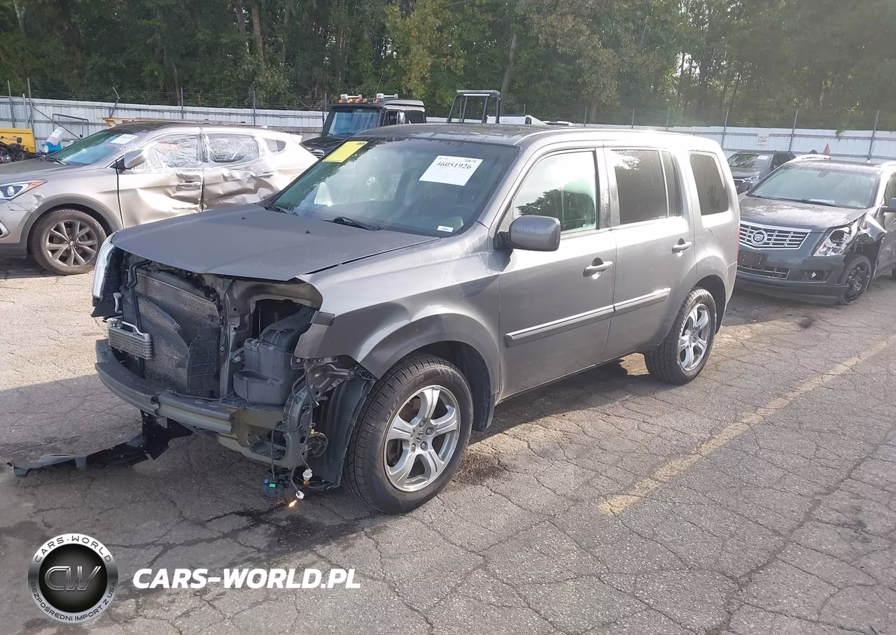 2012 Honda Pilot Ex-L VIN:5FNYF4H79CB049178 - 2