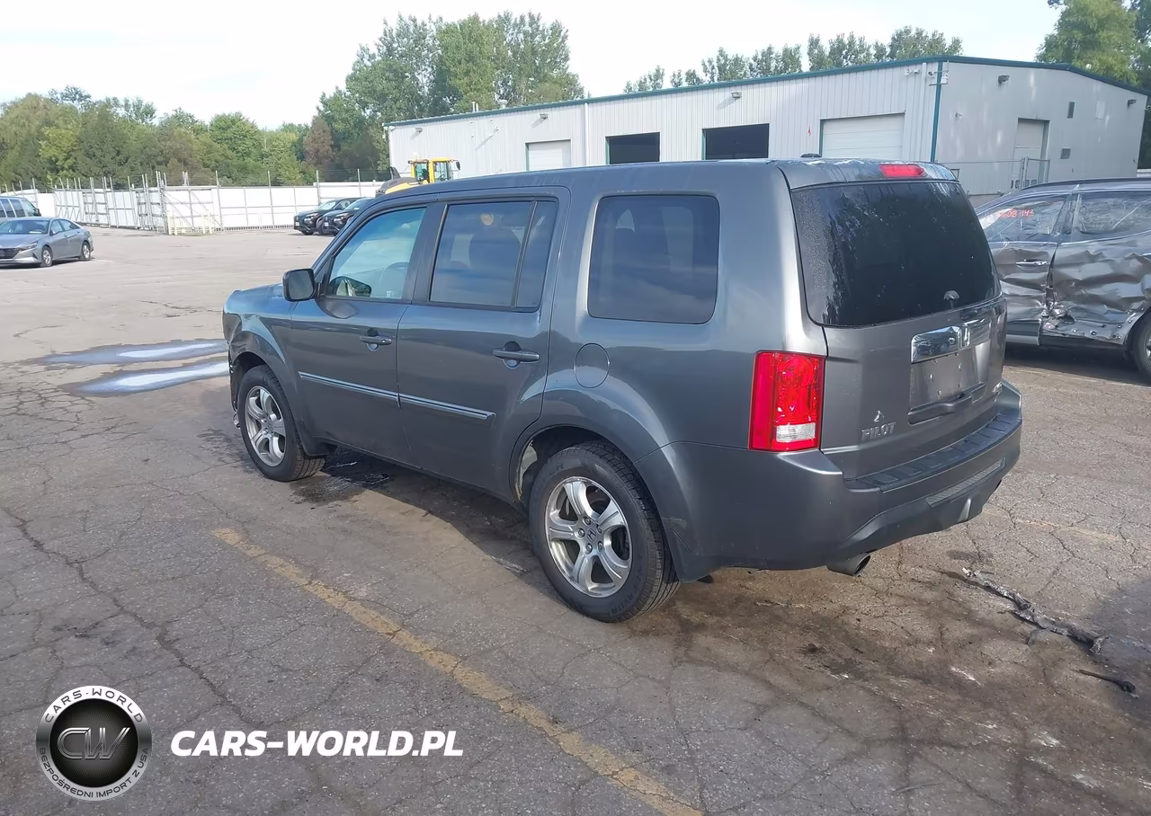 2012 Honda Pilot Ex-L VIN:5FNYF4H79CB049178 - 3