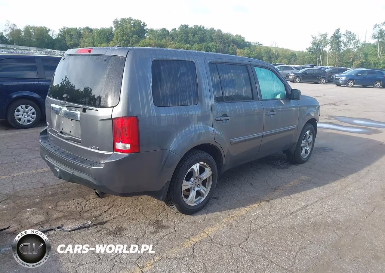 2012 Honda Pilot Ex-L VIN:5FNYF4H79CB049178 - 4