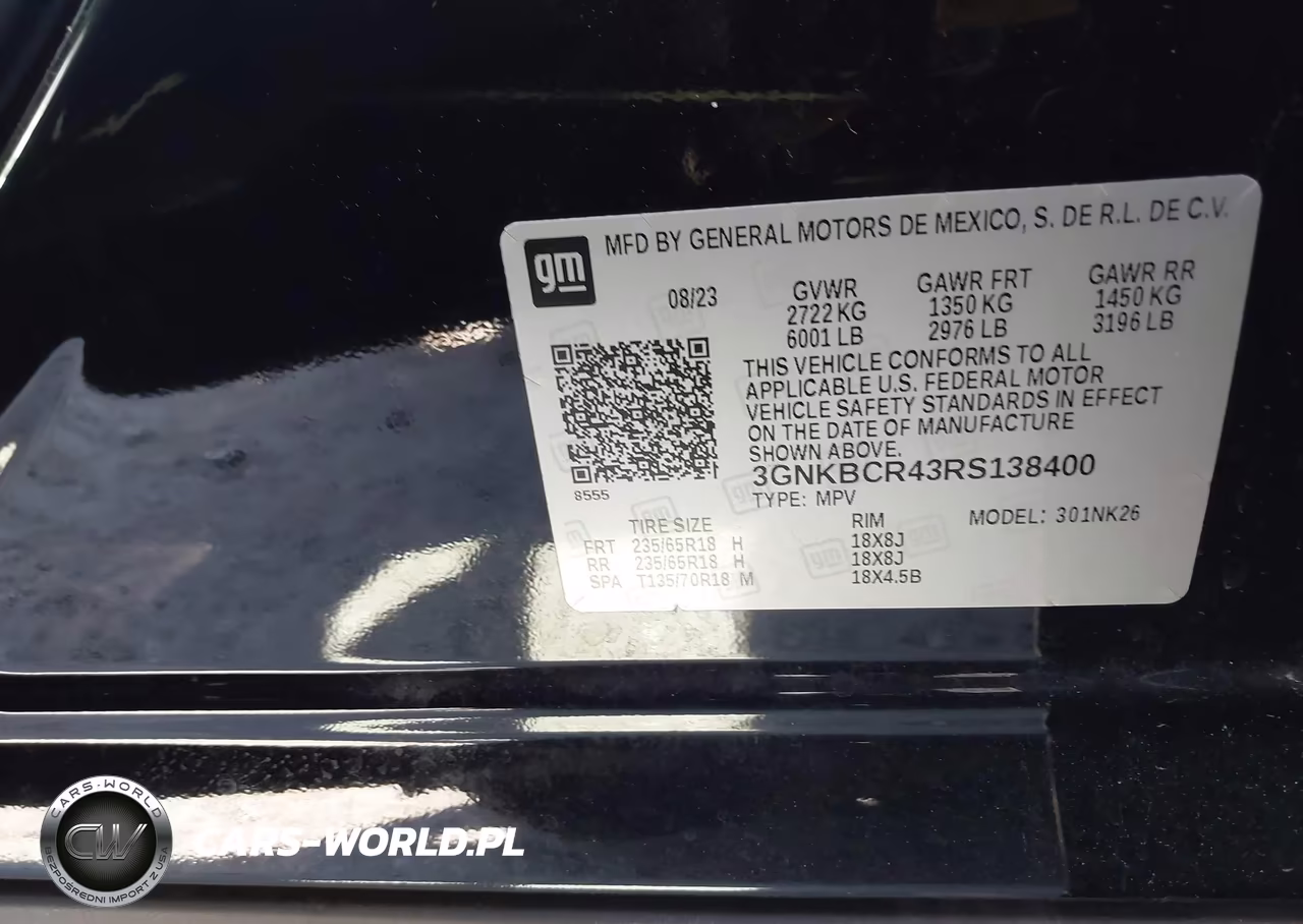 2024 Chevrolet Blazer Fwd 2Lt VIN:3GNKBCR43RS138400 - 9