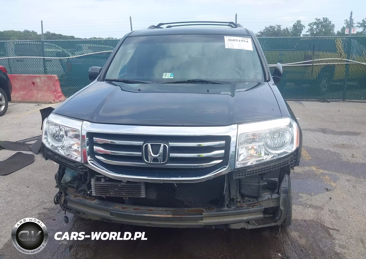 2012 Honda Pilot Ex-L VIN:5FNYF4H58CB047162 - 12