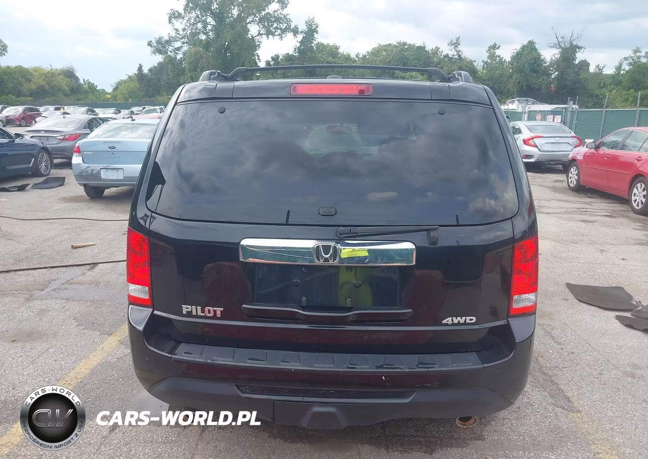 2012 Honda Pilot Ex-L VIN:5FNYF4H58CB047162 - 16