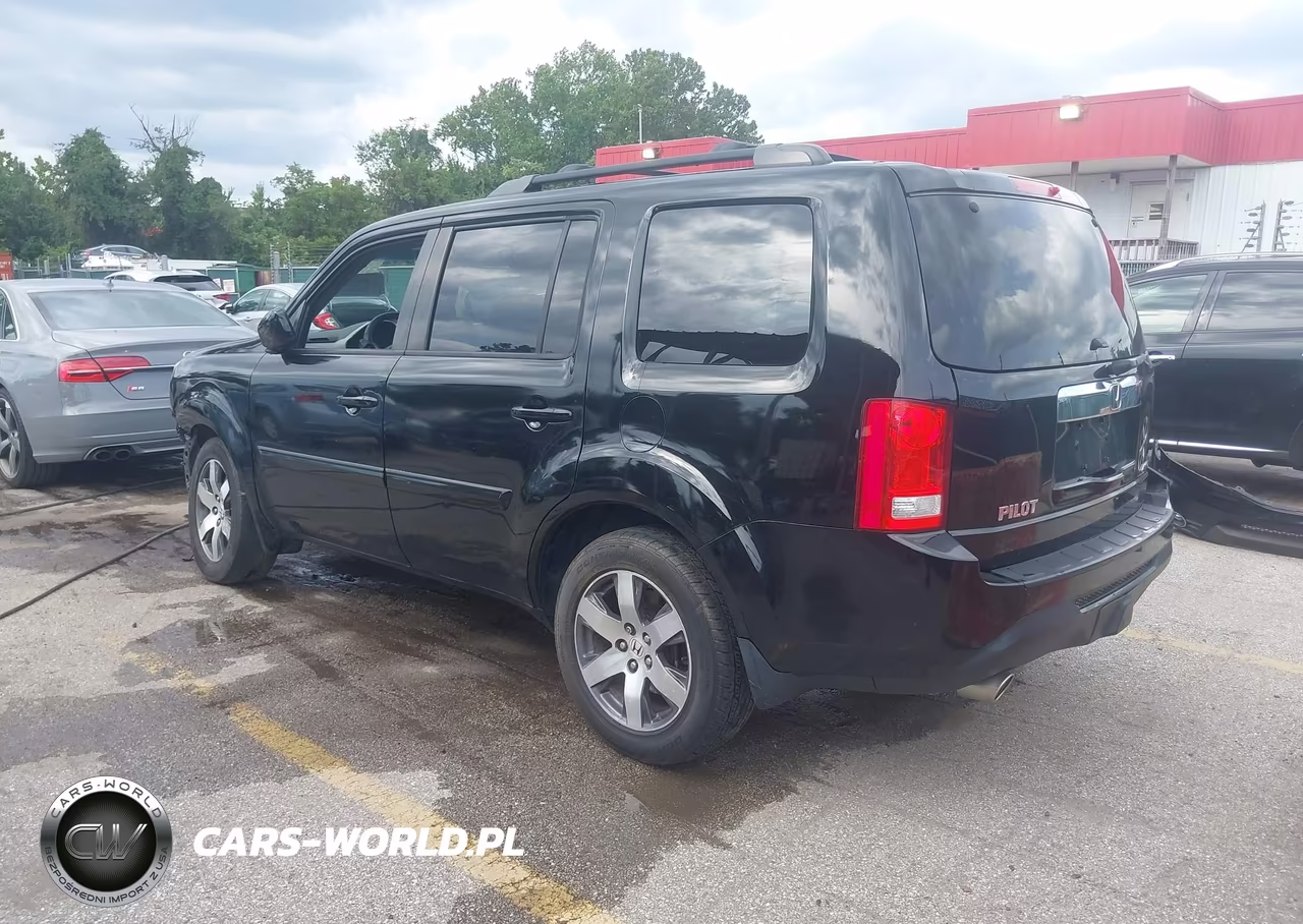2012 Honda Pilot Ex-L VIN:5FNYF4H58CB047162 - 3