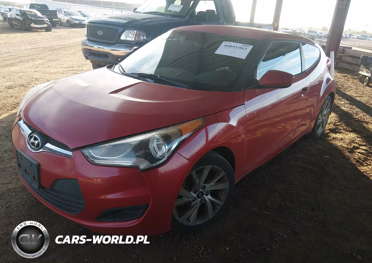 2016 Hyundai Veloster VIN:KMHTC6ADXGU265869 - 2