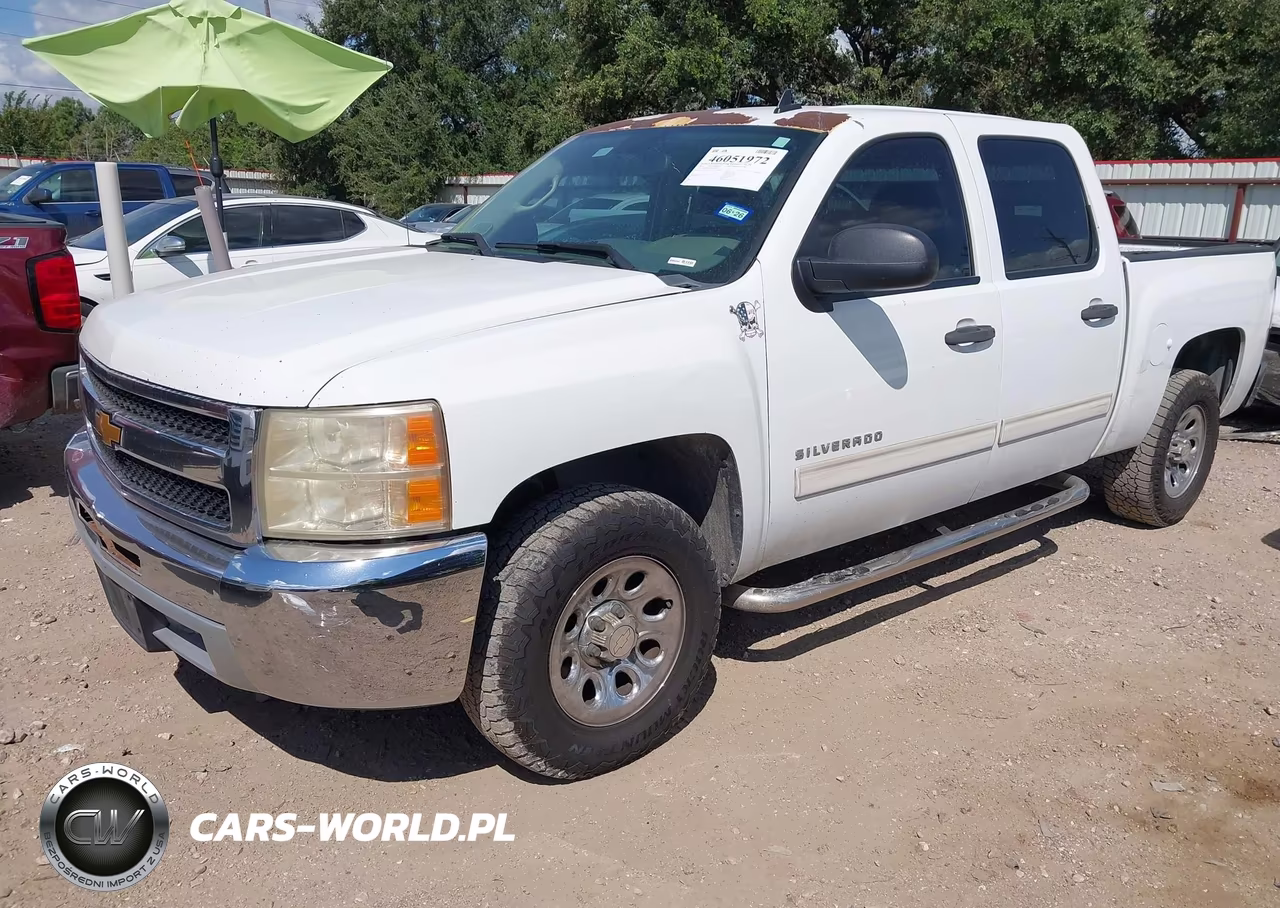 2012 Chevrolet Silverado 1500 Ls VIN:3GCPCREA8CG198001 - 2