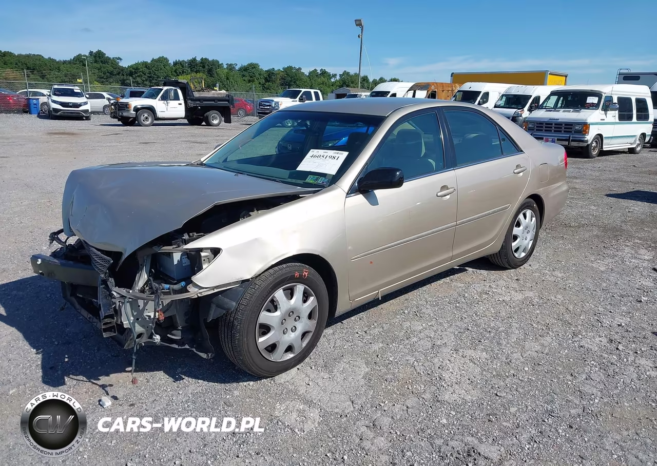 2004 Toyota Camry Xle VIN:4T1BE30K54U352370 - 2
