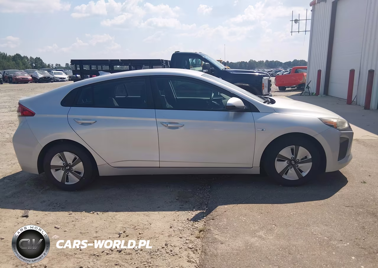 2018 Hyundai Ioniq Hybrid Blue VIN:KMHC65LC8JU075890 - 13