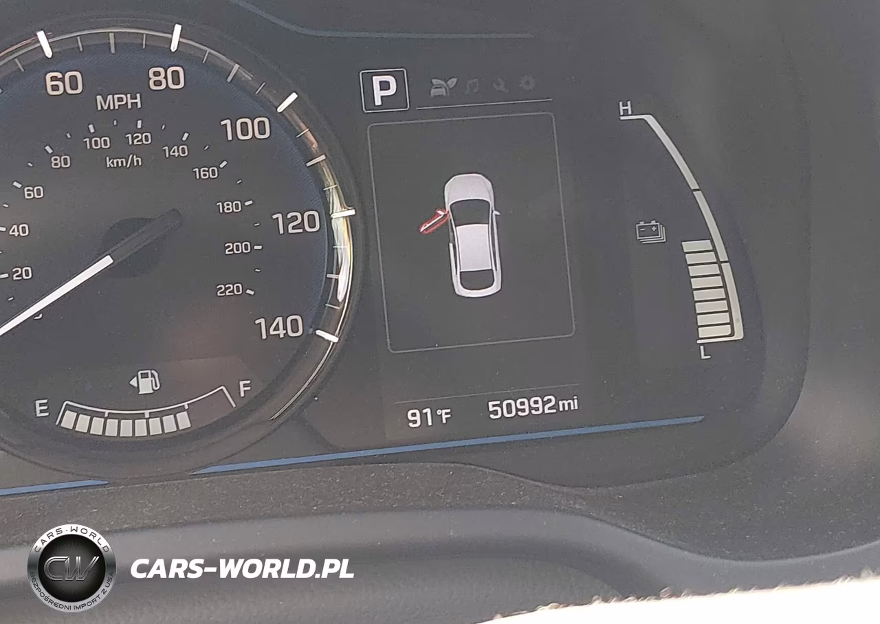 2018 Hyundai Ioniq Hybrid Blue VIN:KMHC65LC8JU075890 - 15