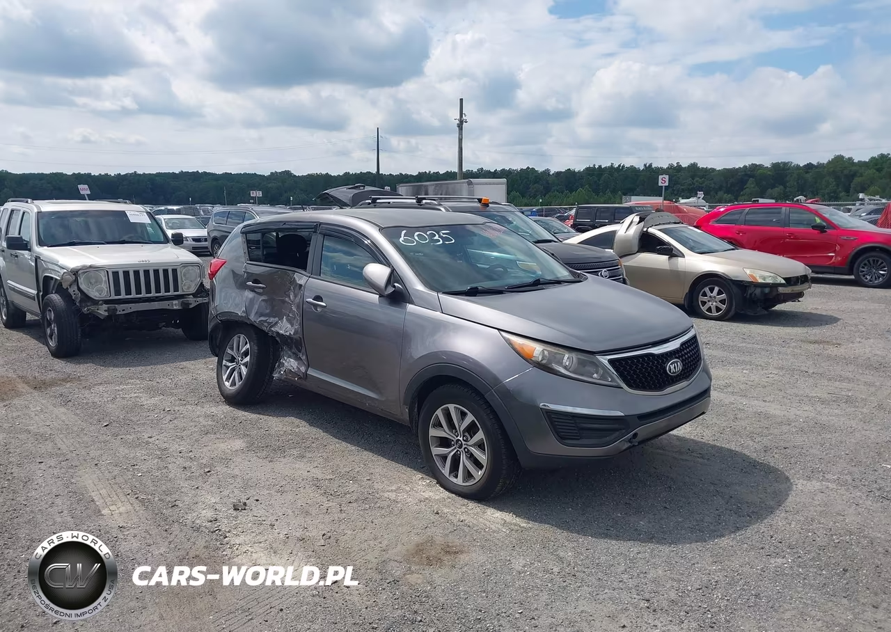 2016 Kia Sportage Lx VIN:KNDPBCAC7G7876035 - 1