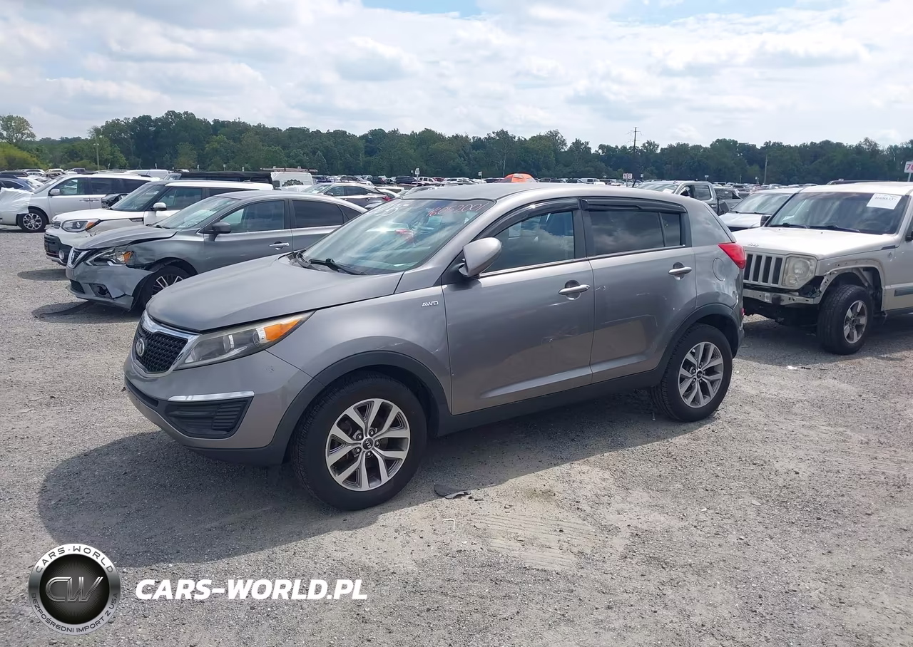 2016 Kia Sportage Lx VIN:KNDPBCAC7G7876035 - 2