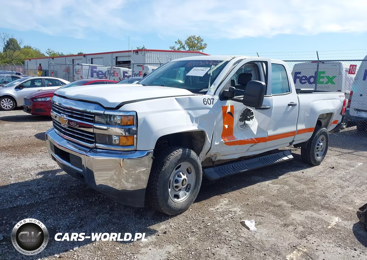 2018 Chevrolet Silverado 2500Hd Wt VIN:1GC2KUEGXJZ146628 - 2