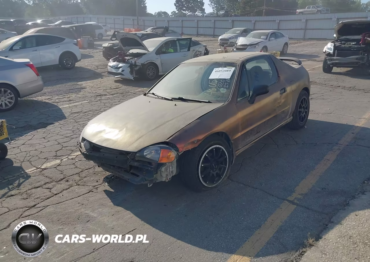 1993 Honda Civic Del Sol S VIN:JHMEG1249PS011020 - 2