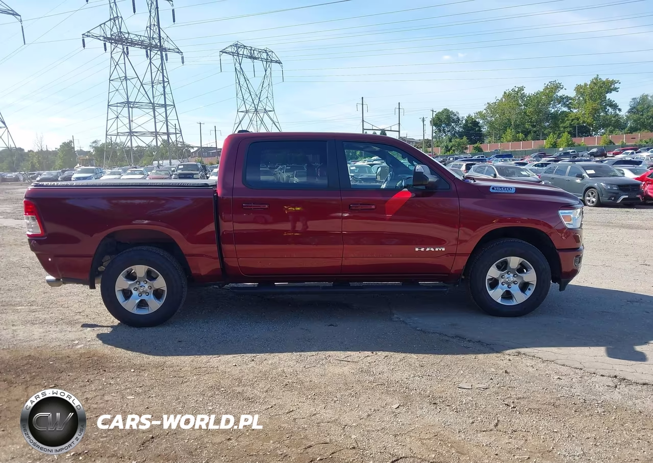 2019 Ram 1500 Big Horn-Lone Star 4X4 5'7 Box VIN:1C6SRFFT8KN626900 - 14