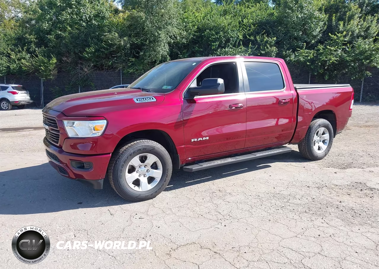2019 Ram 1500 Big Horn-Lone Star 4X4 5'7 Box VIN:1C6SRFFT8KN626900 - 2