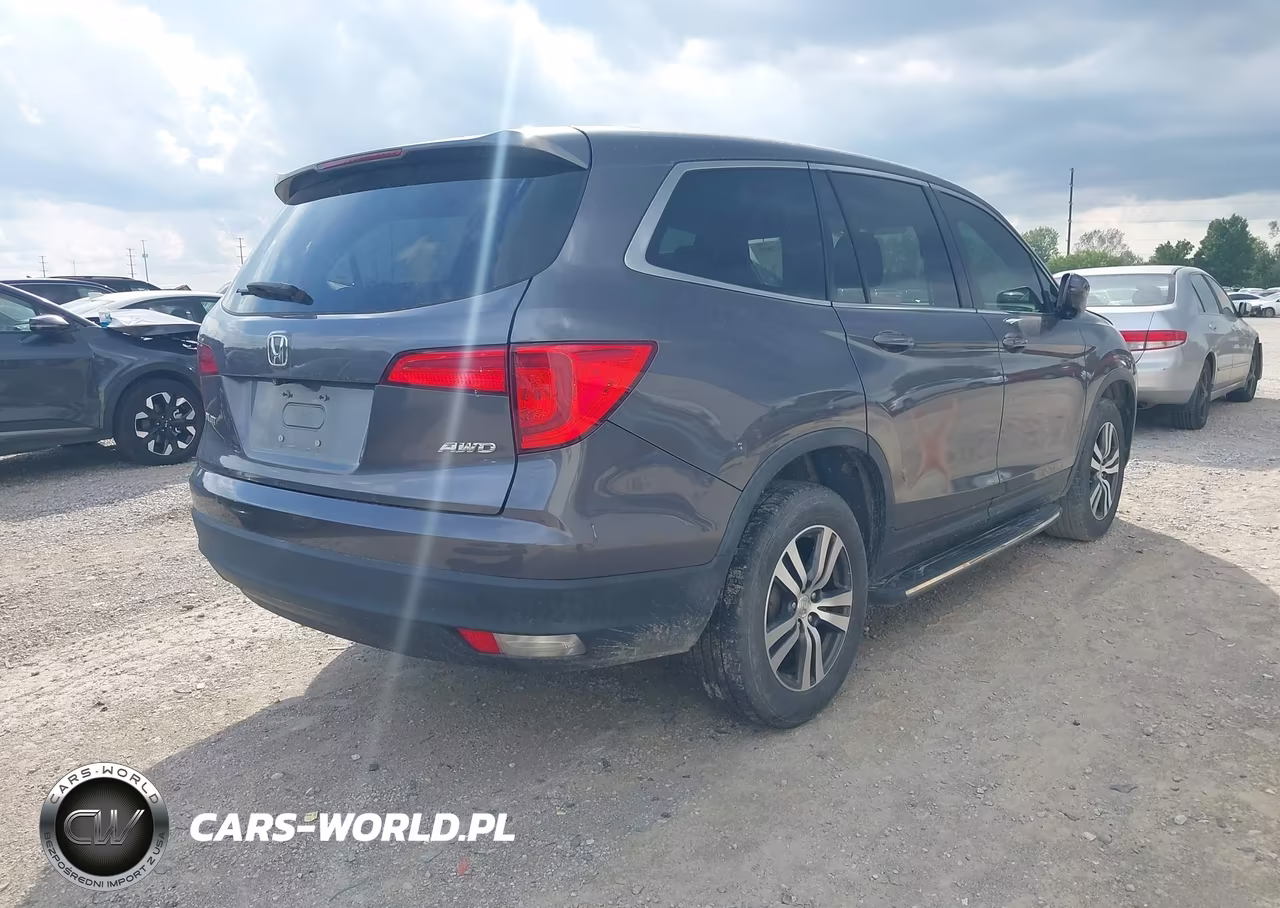 2018 Honda Pilot Ex-L VIN:5FNYF6H81JB044932 - 4
