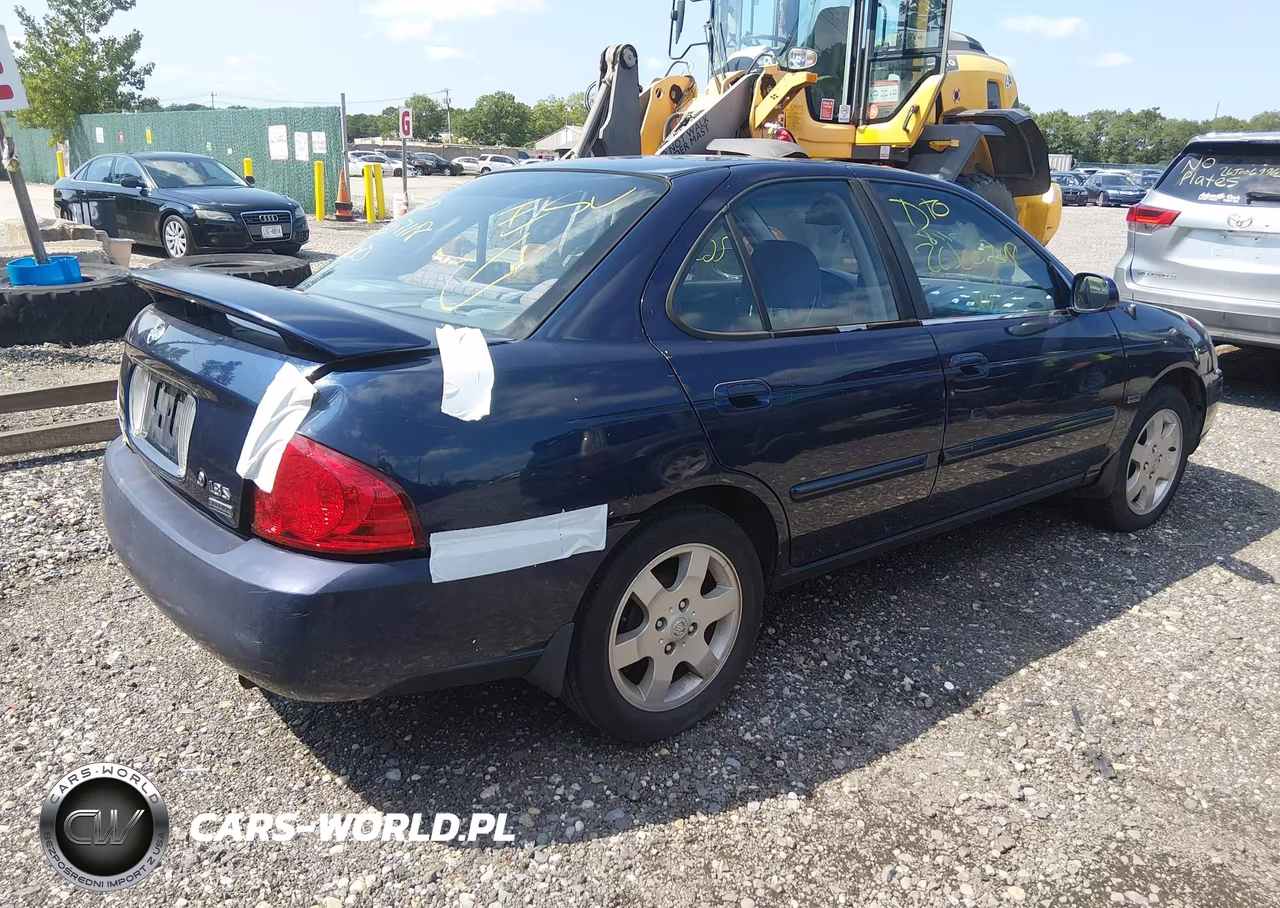 2006 Nissan Sentra 1.8S VIN:3N1CB51D86L460737 - 4