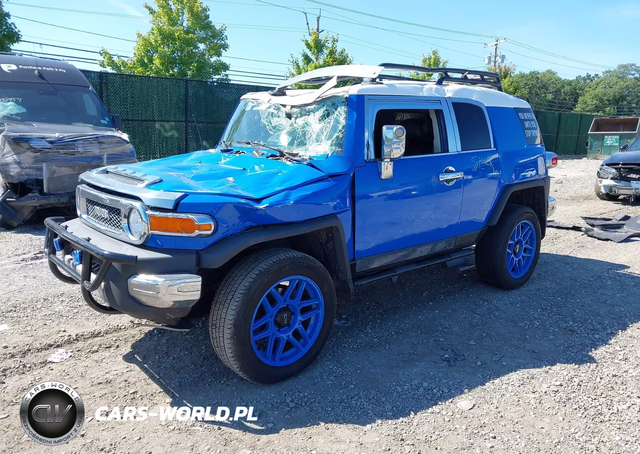 2007 Toyota Fj Cruiser VIN:JTEBU11F770057825 - 2